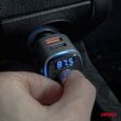 Transmiter samochodowy FM 2×USB-A microSD 12V 24V AMIO-04654 - 3