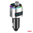 Transmiter samochodowy FM 2×USB-A microSD 12V 24V AMIO-04654 - 6