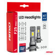 Żarówki samochodowe LED seria F25 PRO BLACK FULL CANBUS H7 68W 12V 24V AMIO-04720 - 10