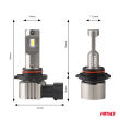 Żarówki samochodowe LED seria H25 CANBUS HB4 9006 12V 31W AMIO-04715 - 9