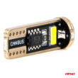 Żarówki LED CANBUS T10e W5W 3x2055 SMD White 12V 24V AMIO-03720 - 4