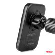 Uchwyt samochodowy na telefon do kratki i na kokpit z szybką ładowarką indukcyjną Qi2 15W AMIO-04179 - 6