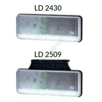Obrysówka przednia LED LD 2430 / LD 2509 12/24V
