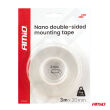 Taśma montażowa nano dwustronna wielokrotnego użytku 20mm x 3m x 1mm AMIO-04847 - 6