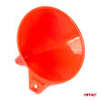 Lejek plastikowy uniwersalny mały do paliwa cieczy wody 14 cm AMIO-04041 - 3
