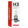 Żarówka halogenowa H3 12V 55W filtr UV (E8) AMIO-01478 - 3