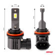Żarówki samochodowe LED seria X4 Aviator H8 H9 H11 H16 6500K Canbus AMIO-03765 - 3