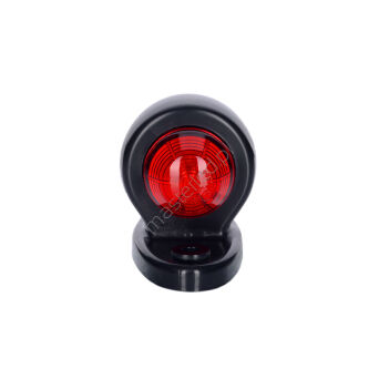Lampa obrysowa LED LD 465/2 czerwona na podstawie owalnej 12/24V