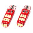 Żarówki LED CANBUS 15SMD 4014 T10e W5W SILCA White 12V AMIO-01443 - 4