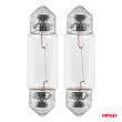 Żarówki halogenowe C5W rurkowe 36mm 12V 2szt. blister AMIO-03348 - 2