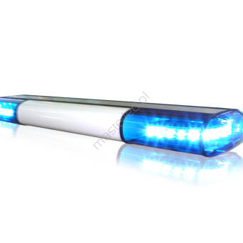Lampa LED 2LW EP (extra płaska) niebieska 24V