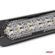 Lampa błyskowa ostrzegawcza płaska 6x3W LED R65 R10 12V 24V AMIO-03930 - 2