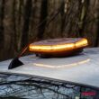 Belka ostrzegawcza bezprzewodowa LED z pilotem R65 R10 326x186x63 26W 12V 24V AMIO-04369 - 3