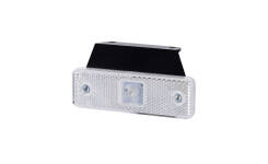 Obrysówka LED z odblaskiem LD 499, podwieszana, biała, 12/24V