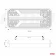 Lampa tylna zespolona LED RCL-01-L dynamiczna lewa AMIO-02472 - 14