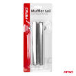 Końcówka tłumika wydechu stal nierdzewna MT 009 chrom AMIO-01309 - 4