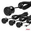Czujniki parkowania cofania czarne LED 3D AMIO-03185 - 4
