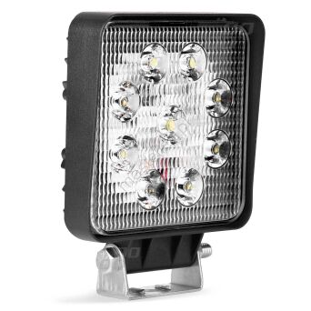 Lampa robocza LED szperacz AWL07 9 LED 12V 24V AMIO-02421