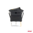Włącznik przełącznik przycisk okrągły 12V 20A ON OFF podświetlenie żółte AMIO-03962 - 3