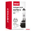 Żarówka halogenowa H27W/2 881 PGJ13 12V 27W AMIO-04413 - 3