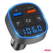 Transmiter samochodowy FM 2×USB-A 12V 24V AMIO-04648 - 11