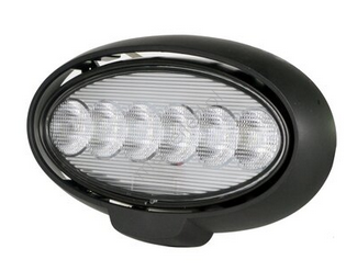 Lampa robocza LED, 60W, rozproszona, owalna do John Deere