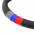 Pokrowiec nakładka na kierownicę samochodową M 37-39cm SWC-10-M AMIO-01368 - 2