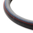 Pokrowiec nakładka na kierownicę samochodową M 37-39cm SWC-10-M AMIO-01368 - 3