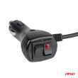 Lampa ostrzegawcza błyskowa kogut LED W29M 12V 24V AMIO-04110 - 4