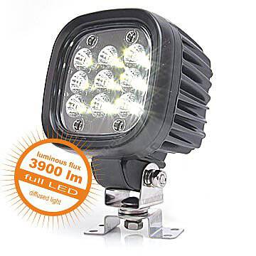 Lampa robocza W129 (9 LED) 12V/24V- światło skupione - 977 *