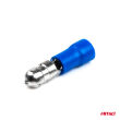 Konektory izolowane męskie walcowe okrągłe 5mm 1.5-.25mm2 15A 10 szt. AMIO-03074 - 2