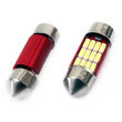 Żarówki LED CANBUS 4014 12SMD Festoon C5W C10W C3W 31mm White 12V 24V AMIO-01631 - 2