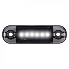 L1320 Lampa obrysowa 6LED 12/24V DARK Biała
