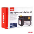 Zestaw naprawczy do opon z kompresorem 19mm 12V AMIO-04929 - 15
