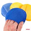 Gąbki do polerowania woskowania zestaw gąbek 4 x 125 mm AMIO-02905 - 4