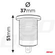 Wodoodporna ładowarka z gniazdami 2x USB 12V 24V MOD-03 AMIO-02853 - 4