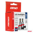 Żarówki samochodowe LED seria H-mini H8 H9 H11 H16 6500K Canbus AMiO-03333 - 5