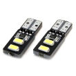 Żarówki LED CANBUS 4SMD 5730 T10 W5W White AMIO-01630 - 4