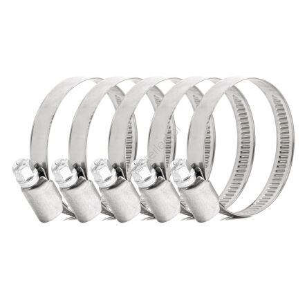 Obejma ślimakowa 5 szt. 32-50mm/9mm W2 AMIO-04587