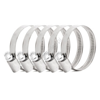 Obejma ślimakowa 5 szt. 32-50mm/9mm W2 AMIO-04587