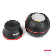Lampa inspekcyjna kulista odpinana LED 4W COB 2200 mAh AMIO-04939 - 2