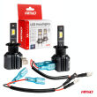 Żarówki samochodowe LED seria X4 Aviator H3 6500K Canbus AMIO-03762 - 5