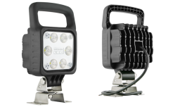 Lampa robocza LED 12-48V,2000lm, skupiona wiązka, L5F uchwyt