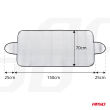 Osłona na szybę 150x70cm przeciwsłoneczna przeciwszronowa AMIO-01389 - 7