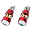 Żarówki LED CANBUS 27SMD 3014 T10e W5W White 12V 24V AMIO-01446 - 4