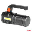 Latarka akumulatorowa 4LED + COB 1200mAh AMIO-03273 - 3