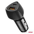 Ładowarka samochodowa QC+PD 38W USB-A + USB-C AMIO-04283 - 5