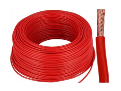 Przewód LGY 1*10mm² LINKA CZARNY , Guma 100/100V