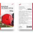 Pas transportowy mocujący z napinaczem 500 kg 25 mm 5 m BELT-02 AMIO-01724 - 9