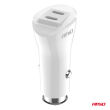 Ładowarka samochodowa 2x USB-C 40W AMIO-03884 - 2